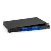 Black Box Jpm375A-R2 Rackmount Preloaded Fiber Enclosure 1U 12 Duplex Sc Pair