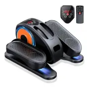 Under Desk Elliptical Machine Portable Pedal Exerciser for Seniors Remote Con...