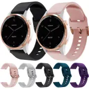 18mm Silicone Strap Band For Garmin Vivoactive 4S Watch Vivomove 3S Venu 2S Belt