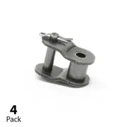 #80 Offset Half Link for Roller Chain Single Strand (Qty 4)