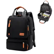 Men Large Capacity Canvas Backpack Laptop Notebook School Travel Bag