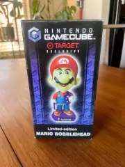Mario Bobblehead Nintendo GameCube w/ COA 2002 Limited Target Exclusive Bobble