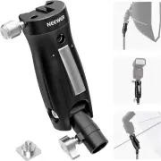 NEEWER Cold Shoe Flash Bracket Mount with Pistol Handle Grip, 1/4" Screw Univers