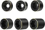 Modification Accessories Brass Wheel Hex Widening Adapter for 1/10 RC Crawler Car Axial SCX10 TRX-4(6mm)