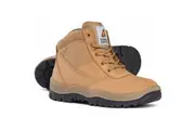 Mongrel Mens Lace Up Safety Work Boots 260050 - Wheat