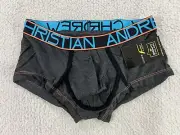 Andrew Christian CoolFlex Modal Show It Boxer Mens Size XS Charcoal New
