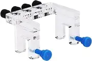 Dosing Pump Tube Holder, Acrylic Soft Tube Fixture Holder, Light Weight Acrylic Tube Holder, for Fish Tank Easy to Use Not Easy to Be Broken for Aquarium