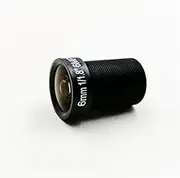 Lens CCTV HD 6 Megapixel M12 Mount 1/1.8" F1.62 with 650nm IR Filter for Action Camera Surveillance Camera