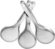 Cabilock 3Pcs Stainless Steel Rice Spoon Non Stick Meal Utensils for Home and Restaurant Lightweight and Cooking Paddles Easy to Clean and Store for Serving Rice
