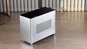 Jonsplus i100 Pro Mini-ITX Gaming Case, Unobtainium w/ Ventilated Metal Sides