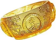 Zerodeko Chinese Style Crystal Prosperous Cornucopia Ornament Decorative Treasure Basin for Dining Table Decor Unique Home and Office Present Fine Workmanship Great Visual Effect