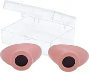 Super Sunnies Slim Flex UV Eye Protection, FDA Compliant Individual Tanning Goggles Eyeshields (Peach)…