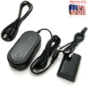 AC Adapter ACK-E6 +DC Coupler Power Charger For Canon EOS 6D 60D 70D 5D Mark III