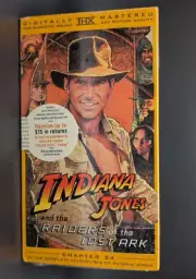 Indiana Jones and the Raiders of the Lost Ark (VHS, 1999) Remastered THX *NEW*