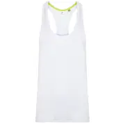 Tombo Mens Muscle Vest (White) - RW5472