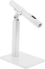 MUSISALY Mini Handheld UV Lamp with Stand Portable Rechargeable Nail Dryer for Gel Polish Lightweight UV LED Light for Desk Use for Manicure The Go