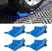 LxcshLjx 4Pcs Car Hose Guide, Tire Hose Roller for Car Washing, Plastic Car Detailing Tool to Prevent Pressure Washer Hose Stuck Under Tires, Washing Tube Guide for Tire Cleaning to Avoid Snagging