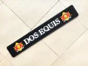DOS EQUIS Rubber drink mat drip mat bar mat spill mat bar runner beer coasters