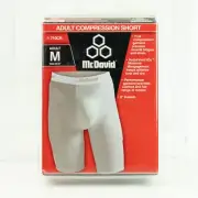 McDavid Adult Compression Short 710CR White Sz M