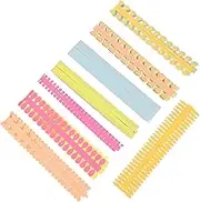 HOUDERCO 1 Set DIY Quilling Paper Strips Strips for Flower Decoration Craft Material for Home Decor and Handmade Ornaments for Wrapping and Quilling Lovers