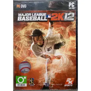 "Pc實體現貨" MLB 2K12 美國職棒大聯盟 2K12 英文版