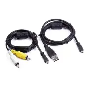 USB PC Data SYNC +AV A/V TV Video Cable For Kodak EasyShare Camera Z1012 IS C763