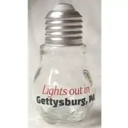 LIGHTS OUT IN GETTYSBURG PA SHOT GLASS SHOTGLASS NEW