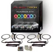 RGB Angel Eye LED Halo kit with IR Remote for 05-10 Volkswagen Jetta Headlights (for: Volkswagen)