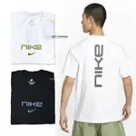 NIKE SPORTSWEAR TEE 網點 LOGO 小勾勾 背後有字 FZ5416-100 白 螢光黃 DOT聚點