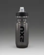 Squeeze Water Bottle - 600ml, 2XU, OSFA, Clear/Black, Unisex
