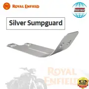 Royal Enfiled geniune silver sumpguard for interceptor 650 continental gt 650