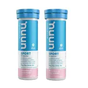 Nuun Hydration: Strawberry Lemonade Electrolyte Drink Tablets (2 Tubes of 10 Tab