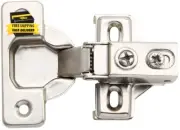 2 Pack - Face Frame Quiet Soft Close Cabinet Door Hinges, 1/2 Inch Overlay, with