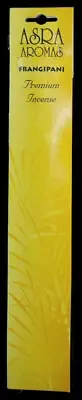 INCENSE STICKS ASRA AROMAS FRANGIPANI FLOWER UPLIFTING 6 PACKS 84 STICKS