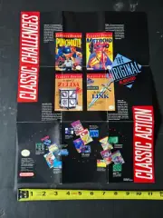 SNES Classic Challenges Mini Poster Insert