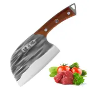 50Cr15MoV Hammer-forged Round-Tip Chinese Cleaver