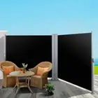 Instahut Privacy Screen, 2 X 6M Retractable Side Awning Roller Blind Sun Shad...