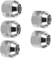 CHILDWEET 5pcs Wheel Car Flange Nut for Tire Modification Open Lug Nuts for Secure Fit and Easy Installation Cars and Trucks