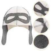 Handmade Wool Felt Sauna Hat For Spa And Sauna Stylish Pilot For Heat