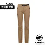 【MAMMUT 長毛象】YADKIN 2.0 SO PANTS AF W 日系彈性防潑水登山長褲 深沙褐 女款 #1021-01220