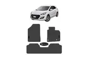 For Hyundai i30 (GD) Hatch 2012-2017 Custom Car Floor Mats Rubber Black