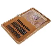 Knitting needle set circular needle set replaceable smoothing for DIY