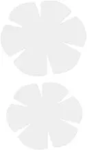 DIYEAH 2Pcs Flower Edge Sewing Template for DIY Bowl Wraps Quilting Ruler and Heat Insulation Pad for Microwave Use Portable Design for Home and Travel