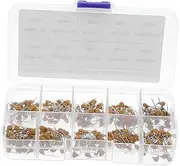 NOLITOY Electronics Diy Essential 600pcs Assorted Ceramic Capacitors Collection Capacitor Kit for Repair