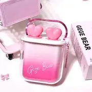 Gege Bear - Heart Water Light Velvet Fog Lip Glaze Combination - 4 Colors #02 Sakura Tree