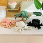 25cm Simulation Spider Reptile Jumping Spider Doll Spoof Plush Toy
