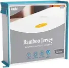 Deep Pocket Mattress Protector Dust Mite Water Proof Pad Bamboo Bedding Cal King