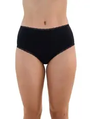 [Bendon] Stretch Cotton Full Brief in Black