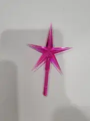 1-Large PINK Star for Ceramic Christmas Trees 2.5" Wide
