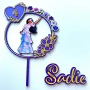 Encanto - cake Topper - name charm